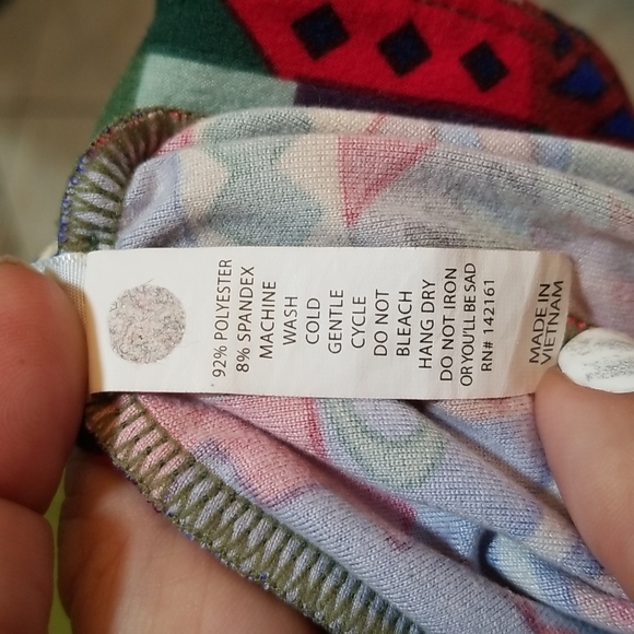 Lularoe Christmas leggings - Picture 5 of 6